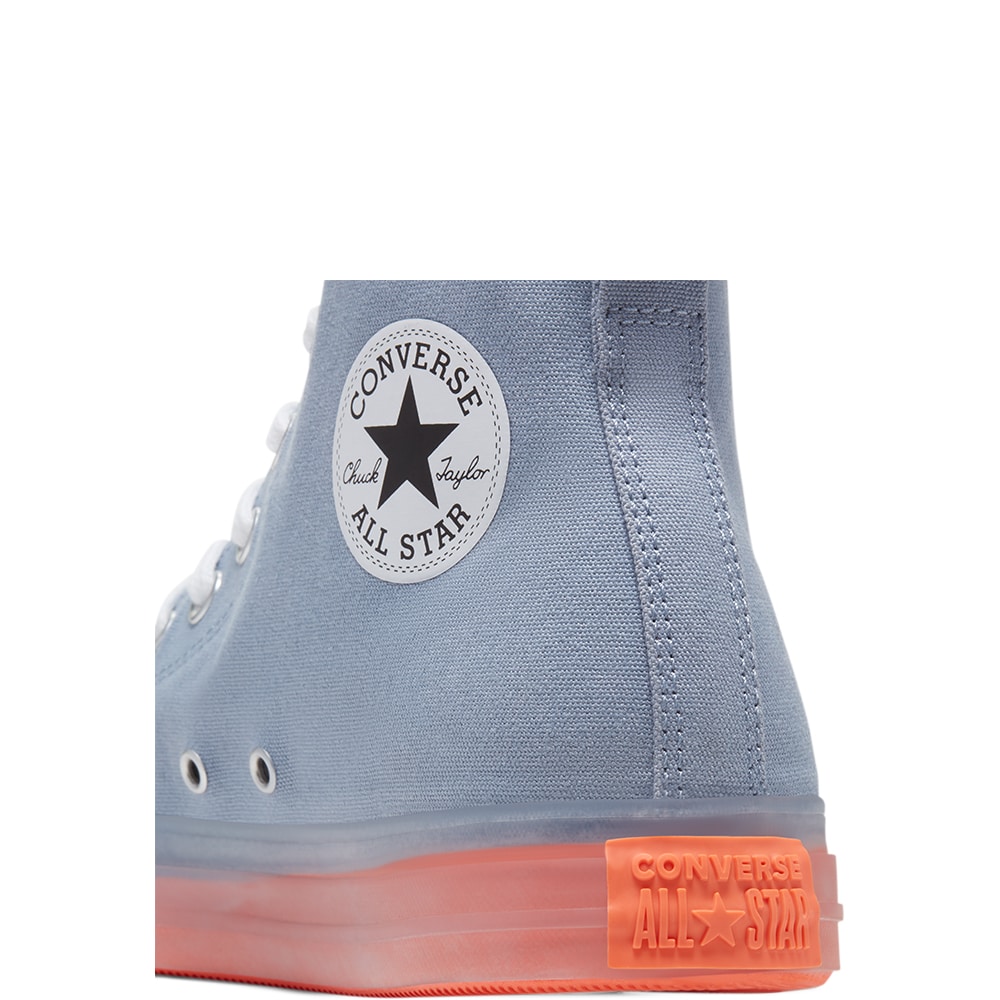 Blue and outlet orange converse